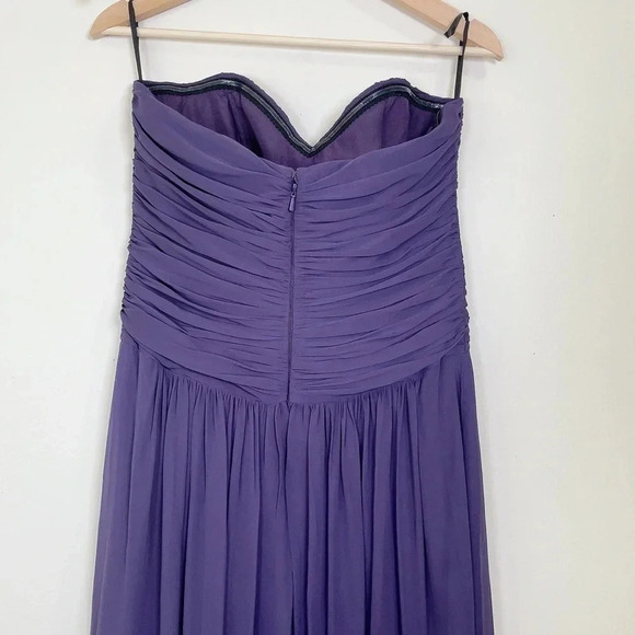 DESSY COLLECTION | LUX CHIFFON BRIDEMAID PROM DRESS IN CONCORD COLOR - Picture 12 of 14